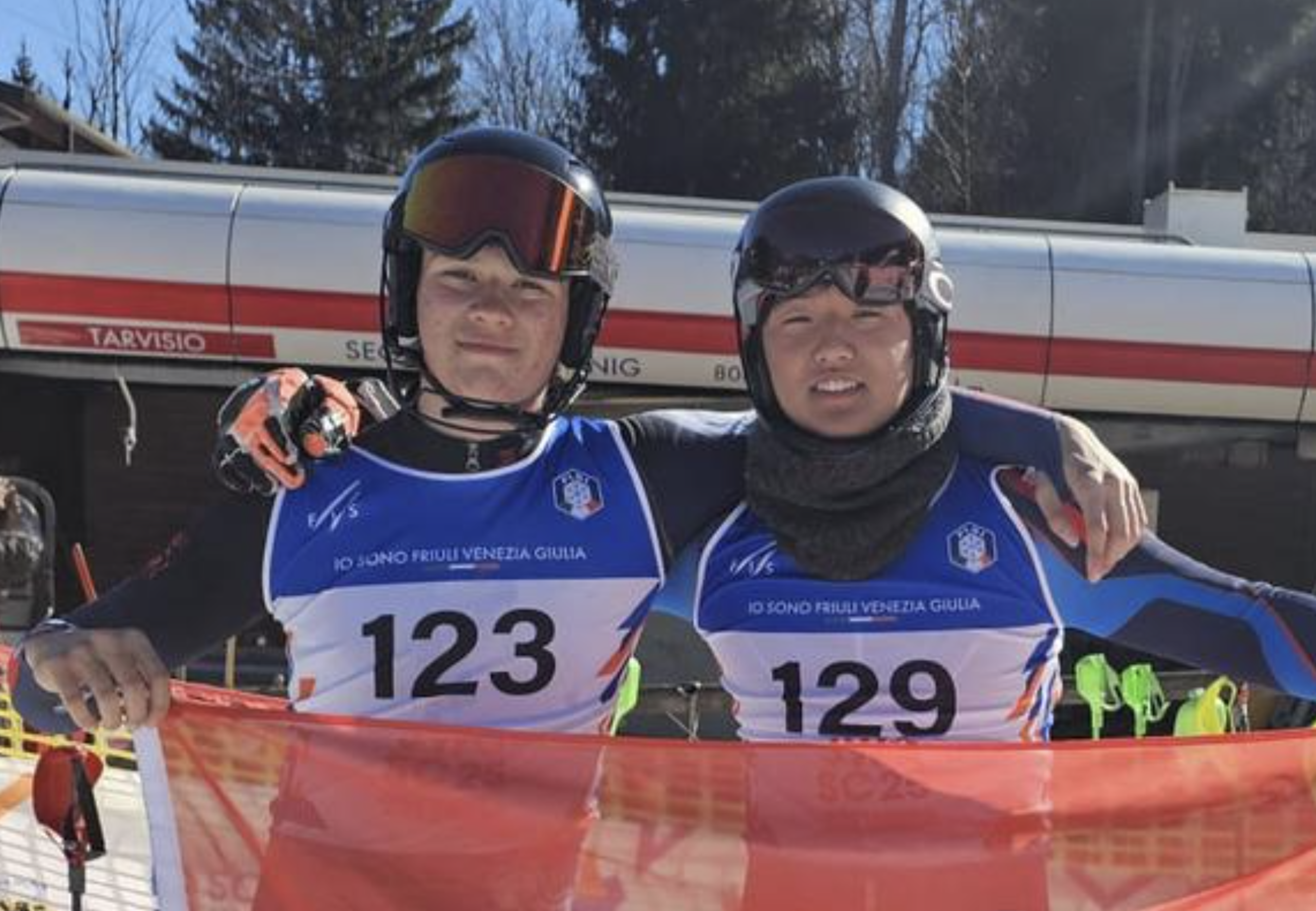 HK Athletes attend FIS Junior World Ski Championships