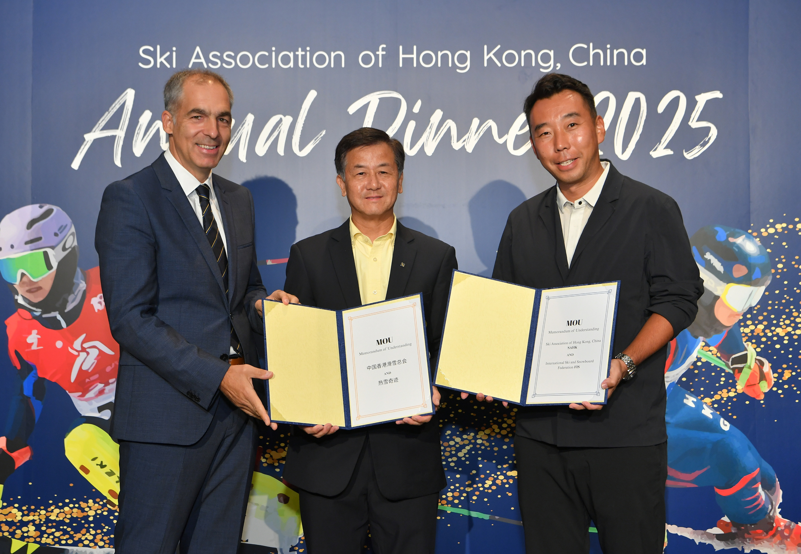 SAHK signs historic MoU with both the International Ski & Snowboard Federation, and BONSKI